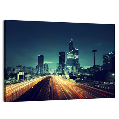 La Défense at Sunset, Paris Wall Art