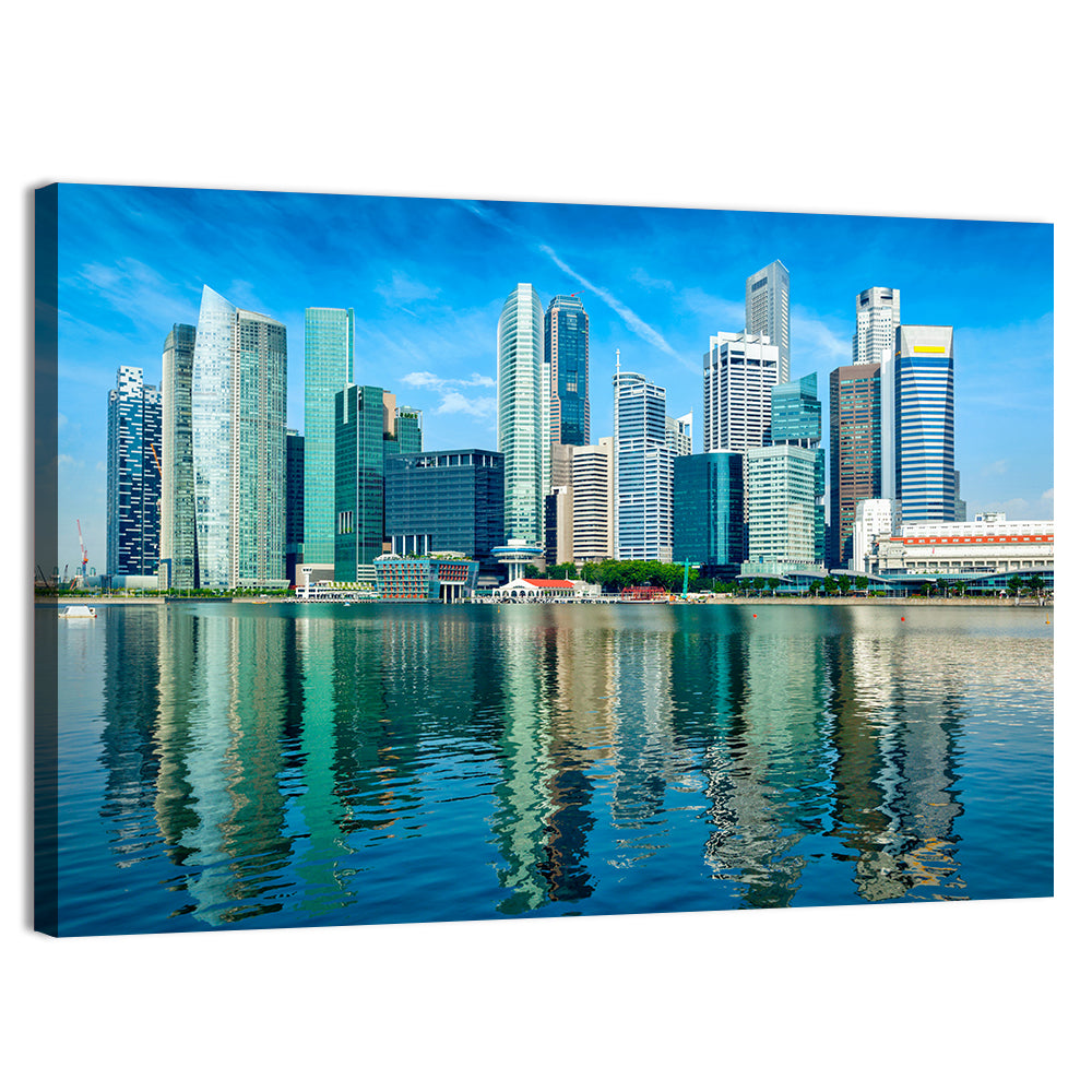 Marina Bay Singapore Skyline Wall Art