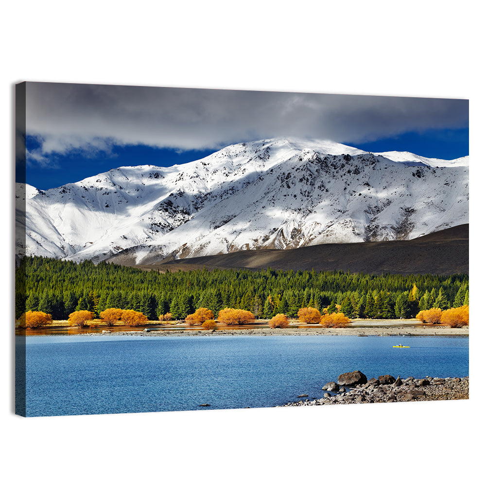 Lake Tekapo, New Zealand Wall Art, canvas print, landscape