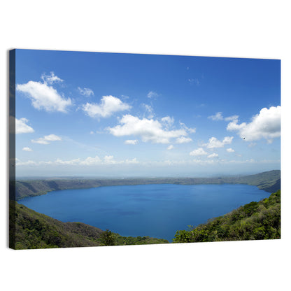 Serene Apoyo Crater Lake Wall Art
