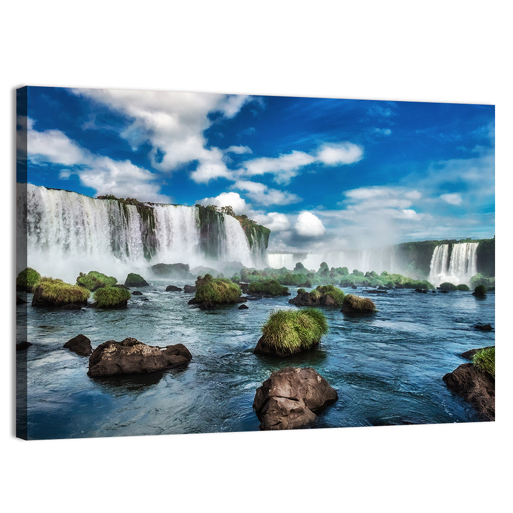 Iguacu Falls In Brazil Wall Art