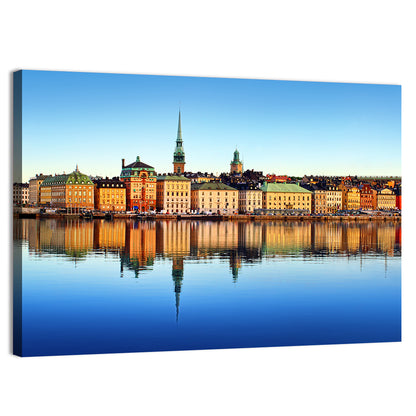 Stockholm Gamla Stan Skyline Wall Art