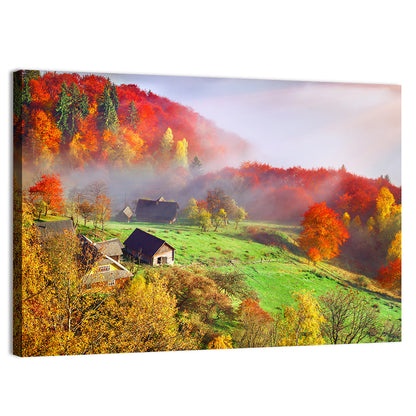 Carpathian Mountains Landscape Wall Art