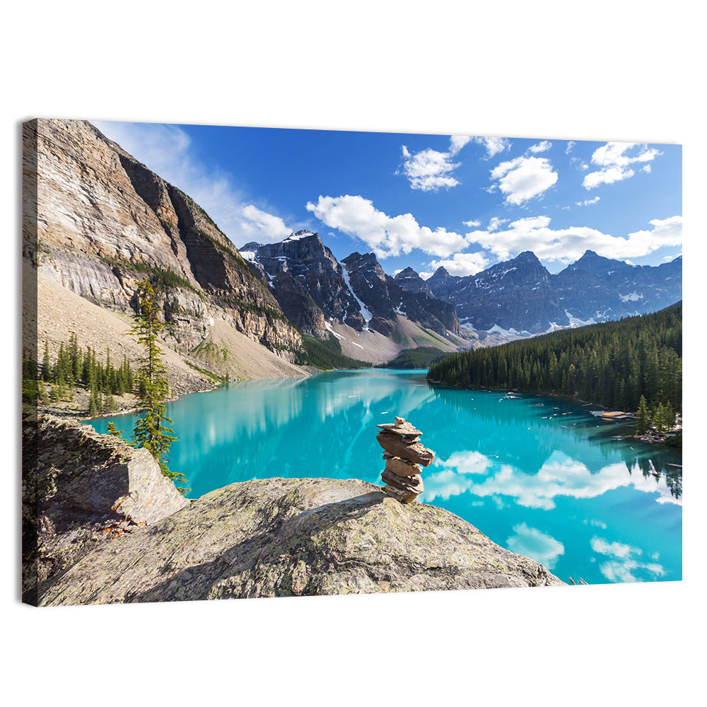 Moraine Lake Reflection Wall Art
