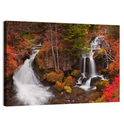 Ryuzu Falls, Nikko Japan Wall Art
