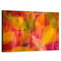 Translucent Autumn Leaf Veins Wall Art