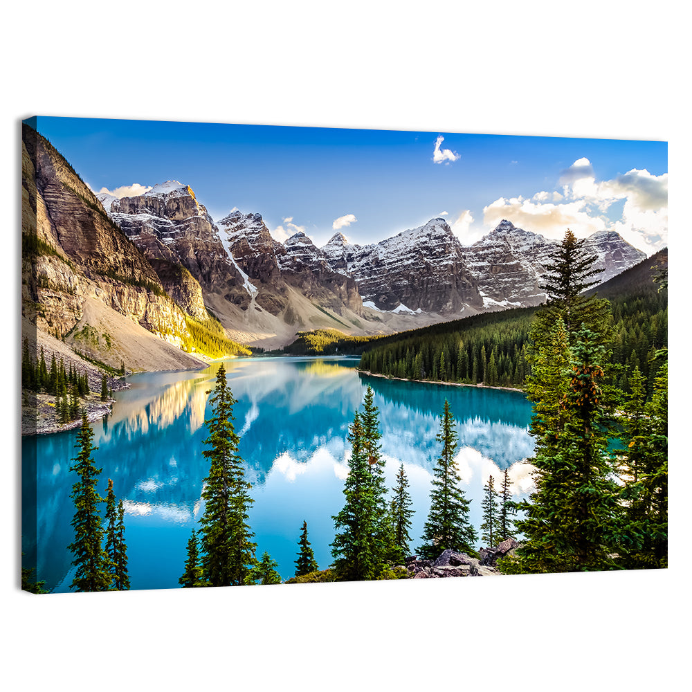 Moraine Lake Reflection Wall Art