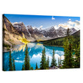 Moraine Lake Reflection Wall Art