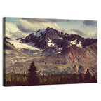 Snow Capped Alaska Peak Wall Art