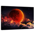 Blood Moon Eclipse Wall Art