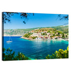 Assos Village, Kefalonia Bay Wall Art