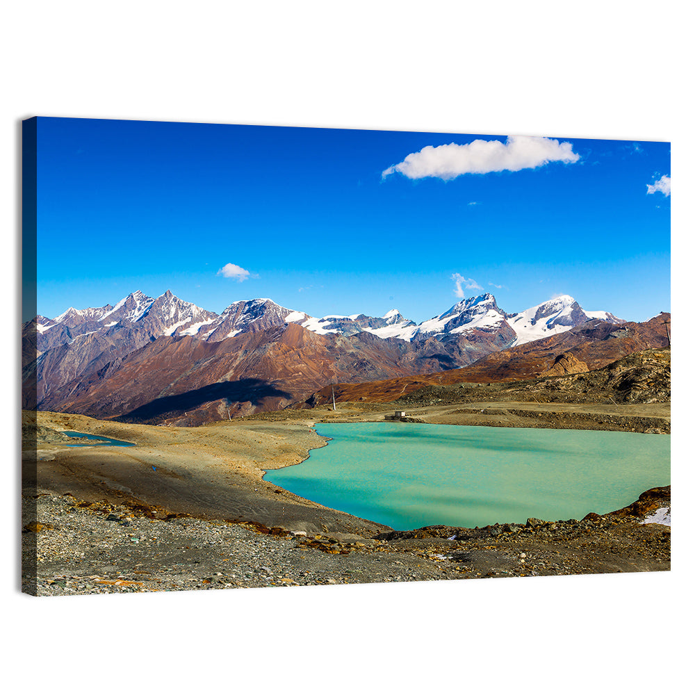 Turquoise Alpine Lake, Switzerland Wall Art