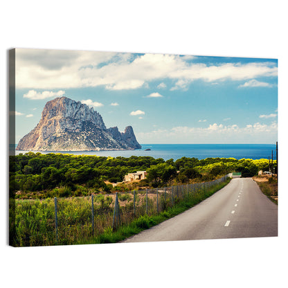 Road to Cala D'hort, Es Vedrà Wall Art