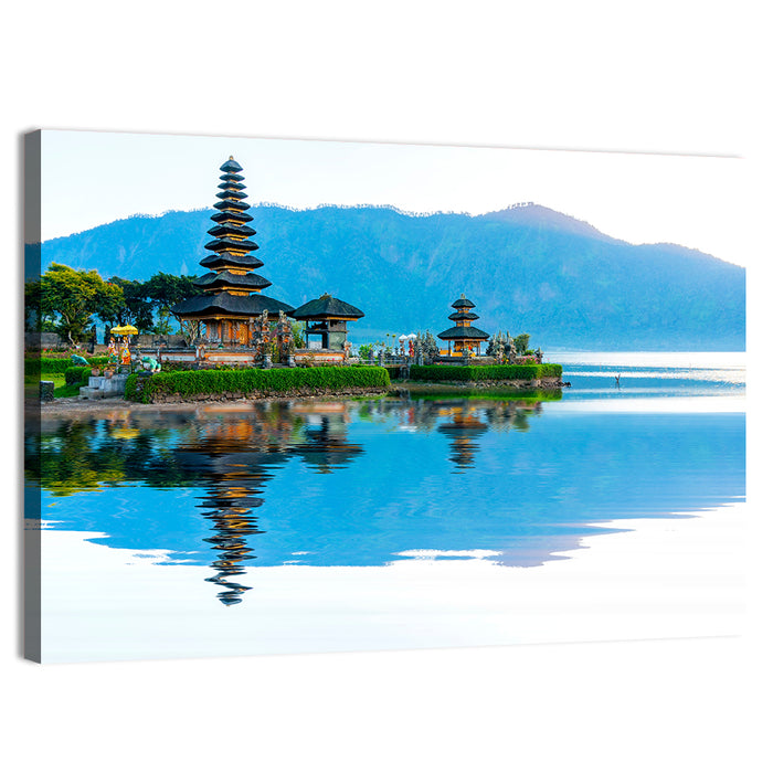 Pura Ulun Danu Bratan, Bedugul Wall Art as a canvas print