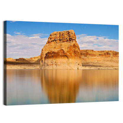 Lone Rock at Lake Powell Wall Art