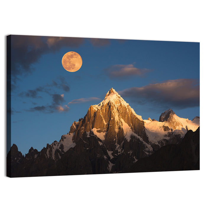 Sunrise Over Paiyu Peak Wall Art as a canvas print