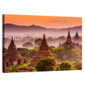 Bagan Ancient Temples at Golden Hour Wall Art