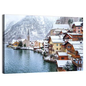 Hallstatt Town By Salzburg Wall Art