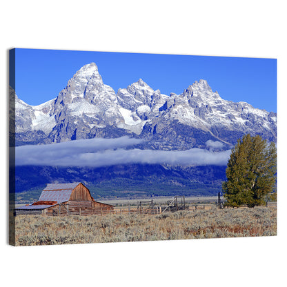 T.a. Moulton Barn, Grand Teton Wall Art