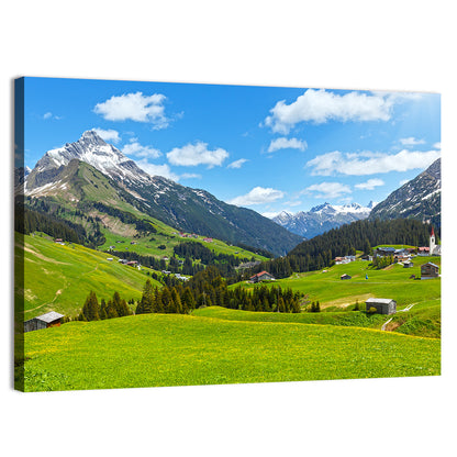 Biberkopf Meadow View Wall Art
