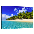 Dravuni Island Beach, Fiji Wall Art
