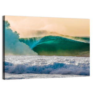 Bonzai Pipeline Surf Wave  Wall Art