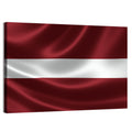 Flag of Latvia Wall Art