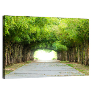 Kyoto bamboo forest walkway Wall Art