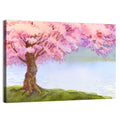 Flowering Pink Tree Wall Art