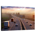 Chinese Highway at Sunset Wall Art