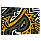 African Geometric Pattern Wall Art
