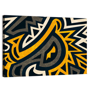 African Geometric Pattern Wall Art