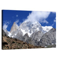 Snow-capped Hunza Peak Wall Art