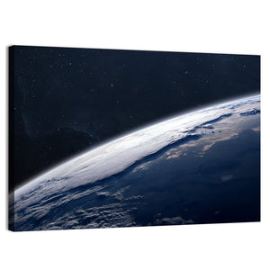 Planet Earth From Space Wall Art