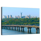 Paton Bridge with Motherland Monument Wall Art