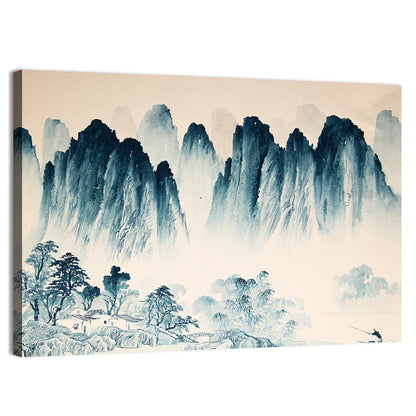 Chinese Watercolor Artwork Wall Art