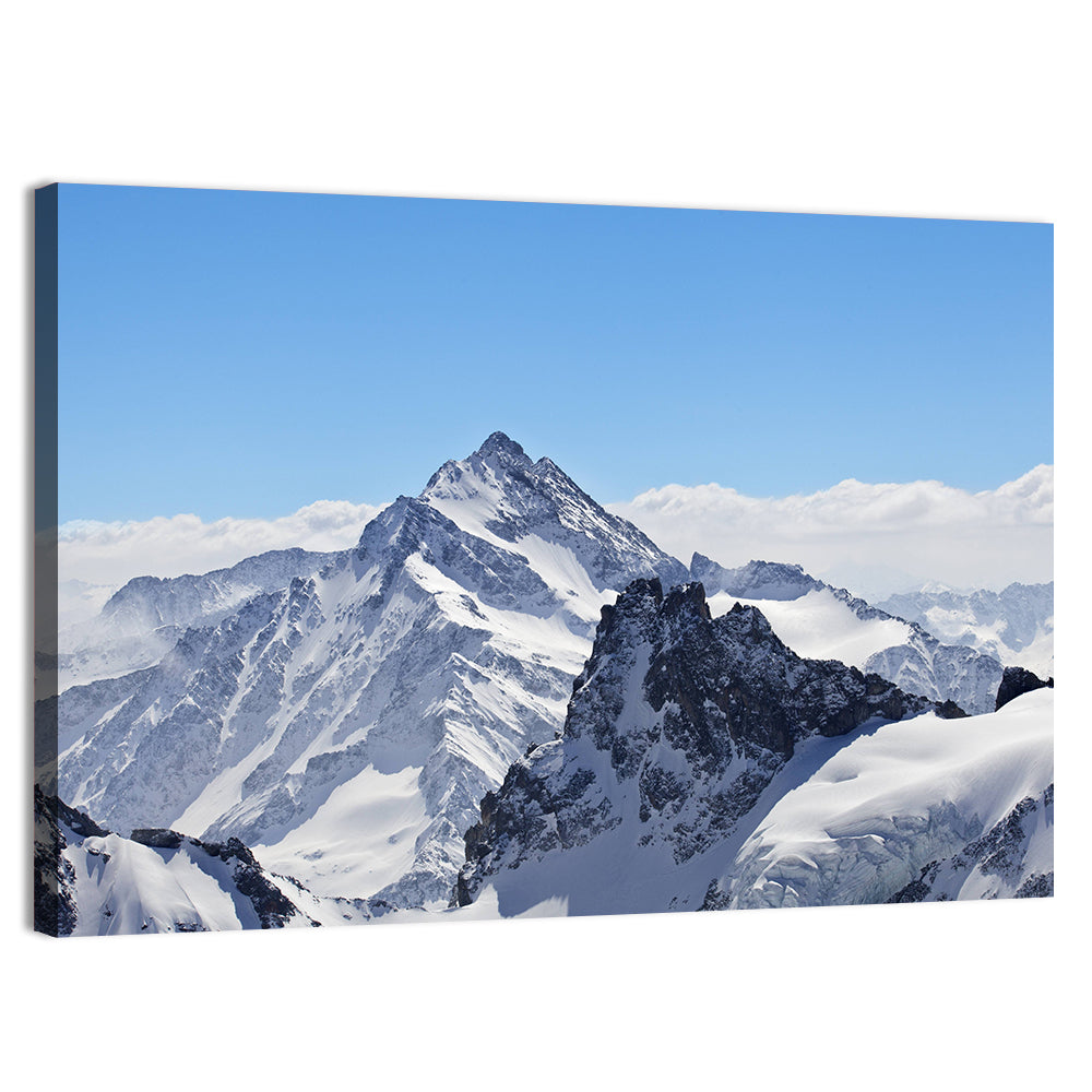 Matterhorn Winter Landscape Wall Art