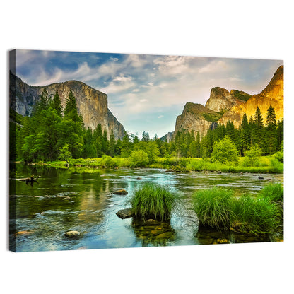 Merced River at Yosemite Valley Wall Art