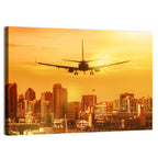 San Diego Sunset Skyline Wall Art