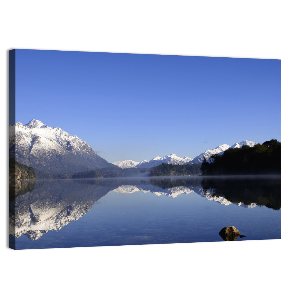 San Carlos De Bariloche Lake Reflection Wall Art