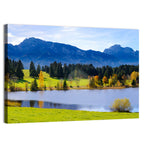 Alpine Lake in Bavaria Wall Art