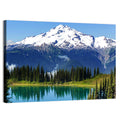 Mount Rainier Lake Reflection Wall Art