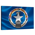Northern Mariana Islands Flag Wall Art