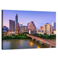 Austin Skyline Over Lady Bird Lake Wall Art