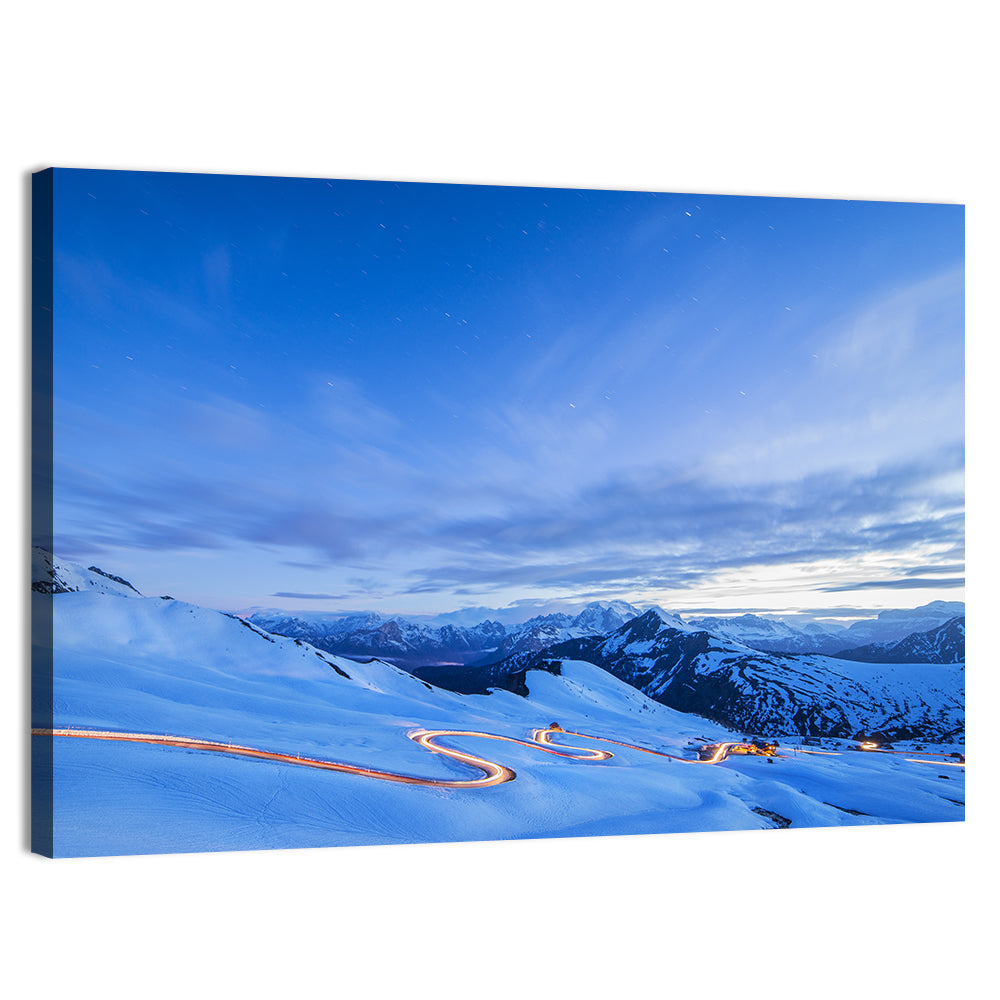 Passo Giau Sunset, Dolomites Italy Wall Art, canvas print, landscape