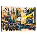 Urban Corridor Abstract Wall Art