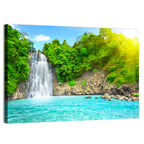 Dambri Waterfall Turquoise Pool Wall Art