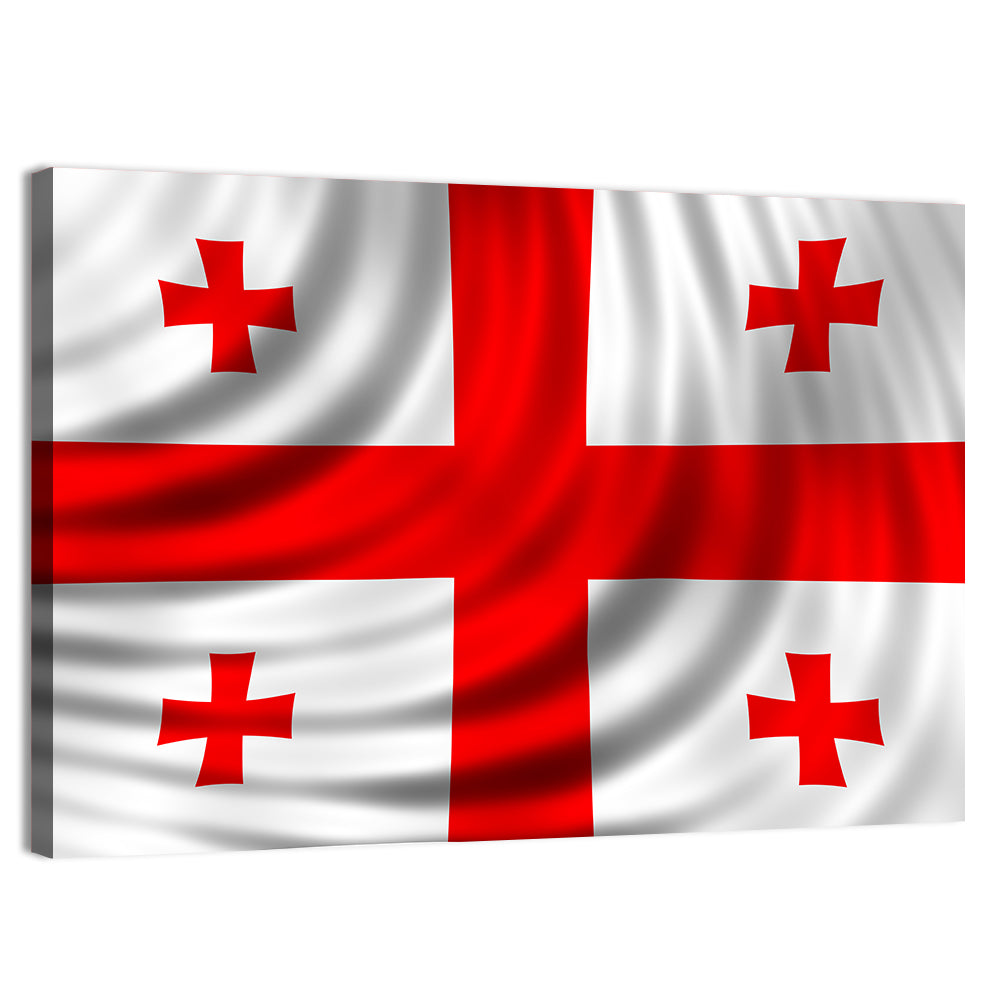 Flag of Georgia Wall Art