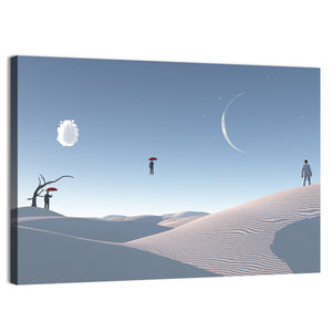 Surreal Desert Artwork Wall Art