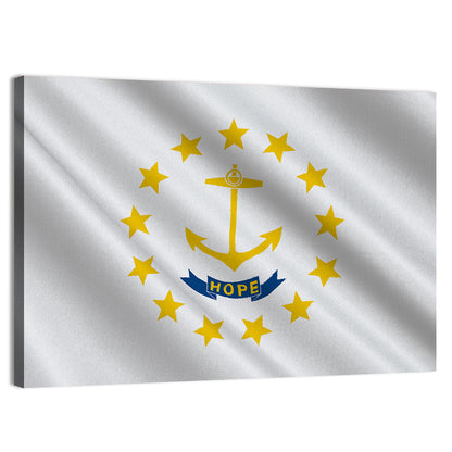 Flag Of Rhode Island Wall Art